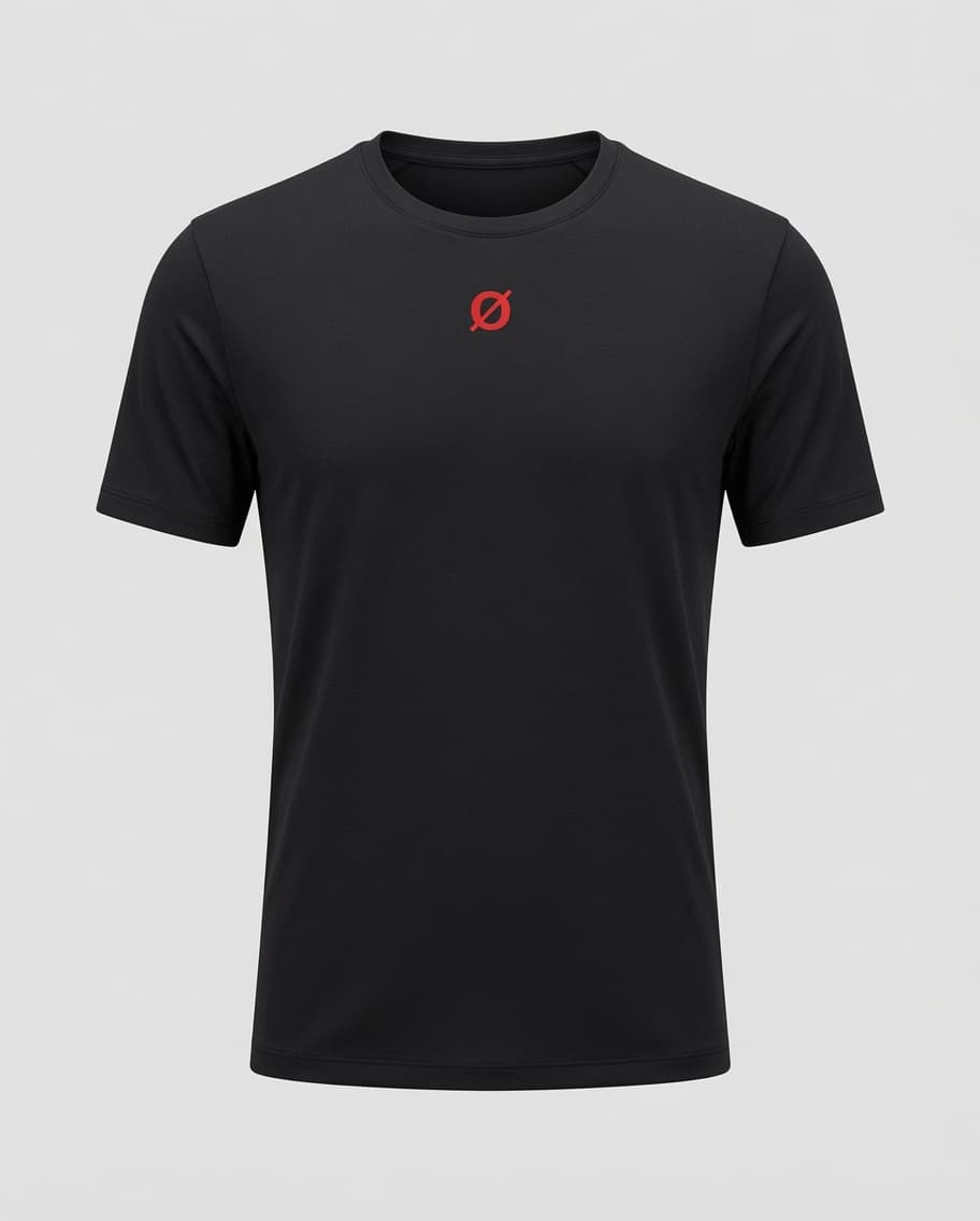 Camiseta Poliamida Silence Black