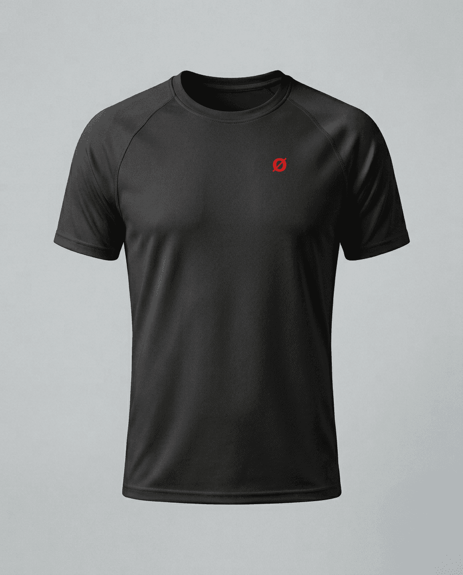 Camiseta Poliamida Silence Chest Black