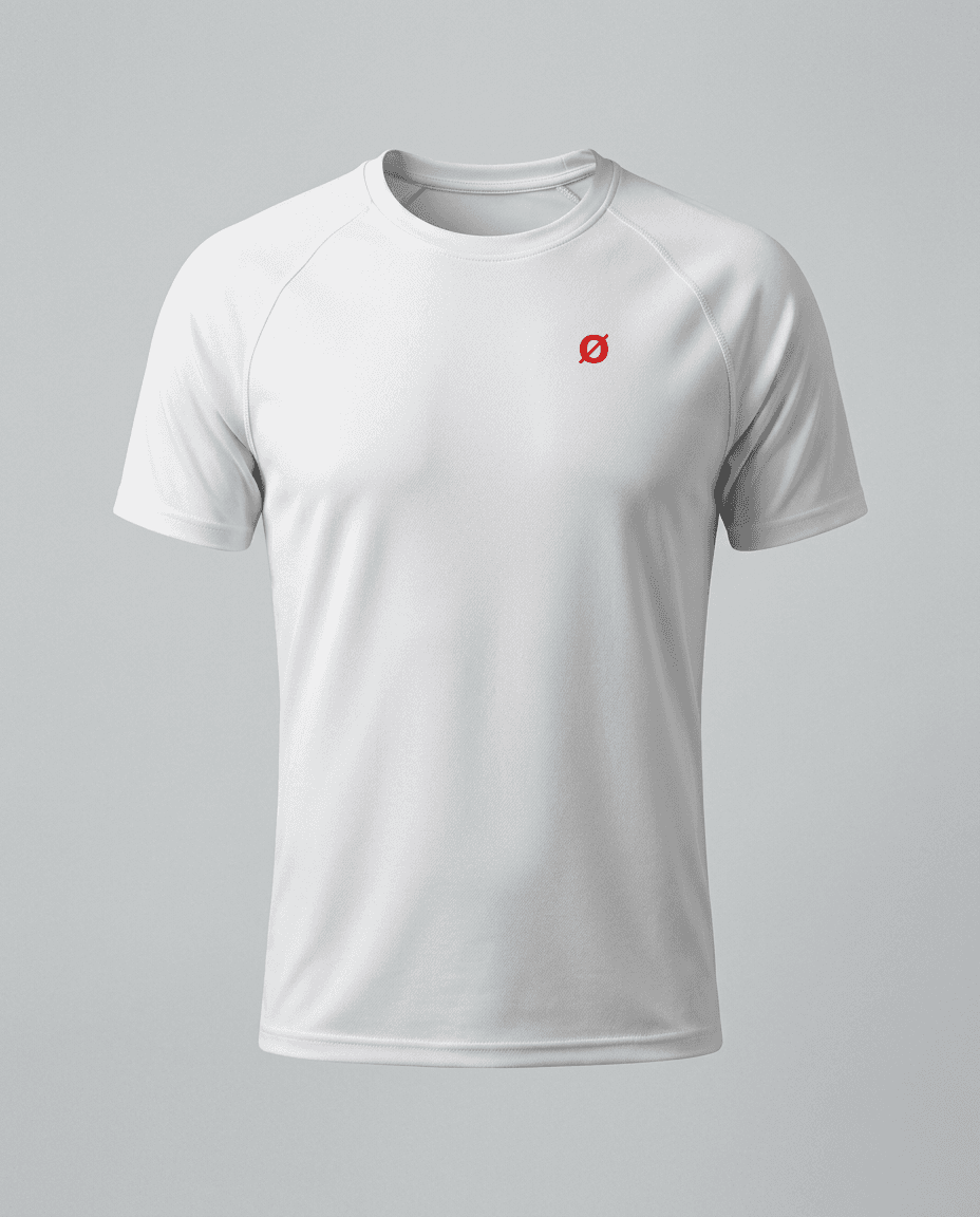 Camiseta Poliamida Silence Chest White